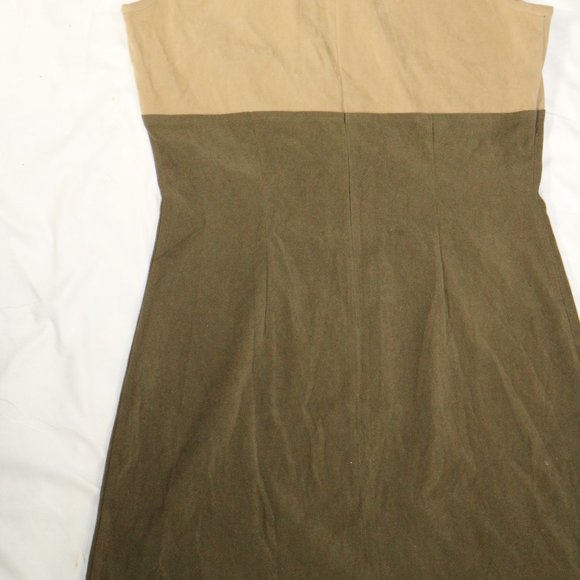 GIORGIO FIORLINI Collection Sleeveless Color Block Dress Sz 11/12 - Picture 7 of 11